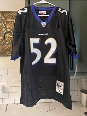 Men’s Vintage Ray Lewis Ravens NFL Jersey Size L.